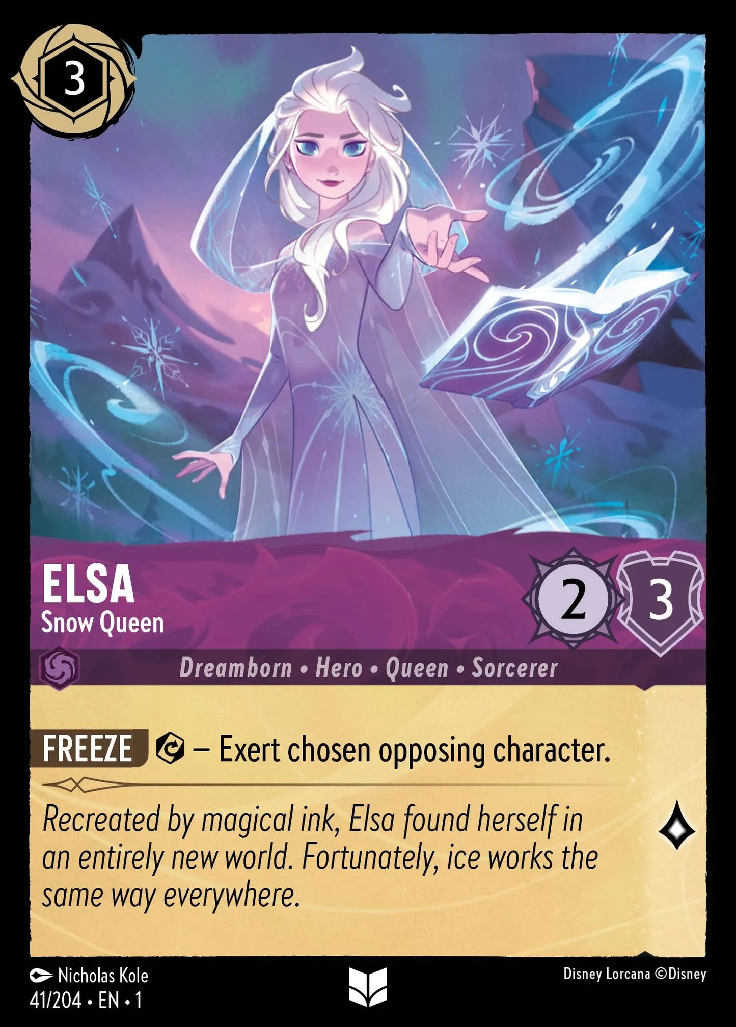 Elsa - Snow Queen | The First Chapter #41 (Near Mint Foil) | Disney Lorcana Single Australia (Near Mint)