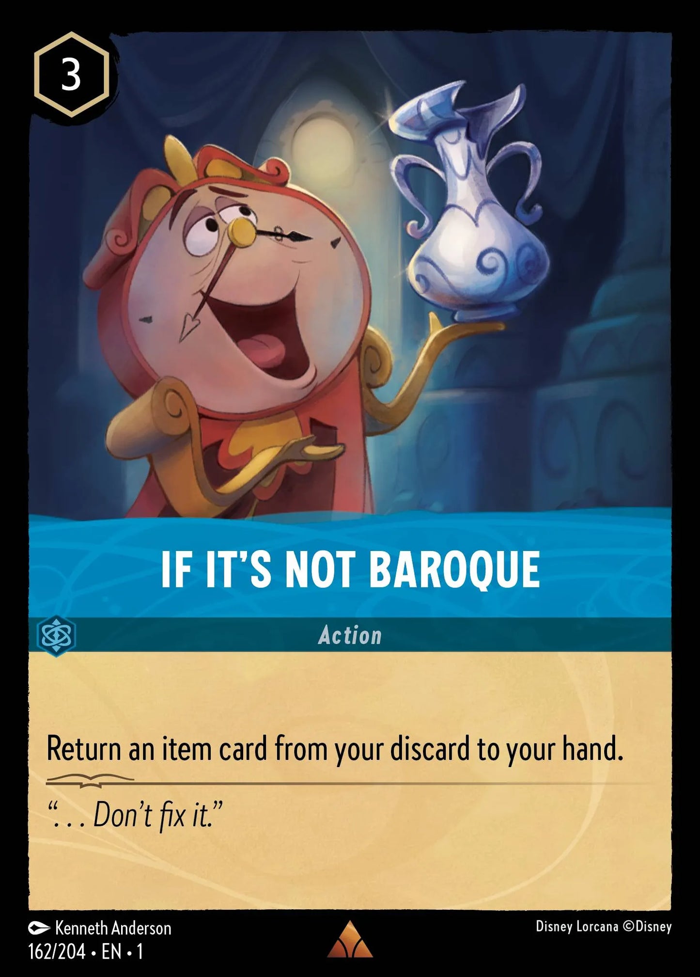 If it’s Not Baroque | The First Chapter #162 (Near Mint Foil) | Disney Lorcana Single Australia (Near Mint)