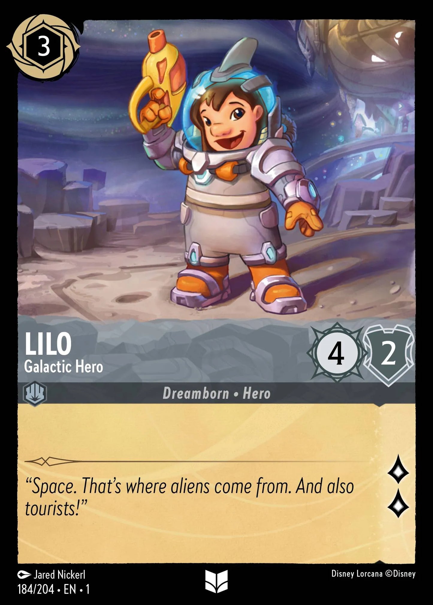 Lilo - Galactic Hero | The First Chapter #184 (Near Mint) | Disney Lorcana Single Australia (Near Mint)