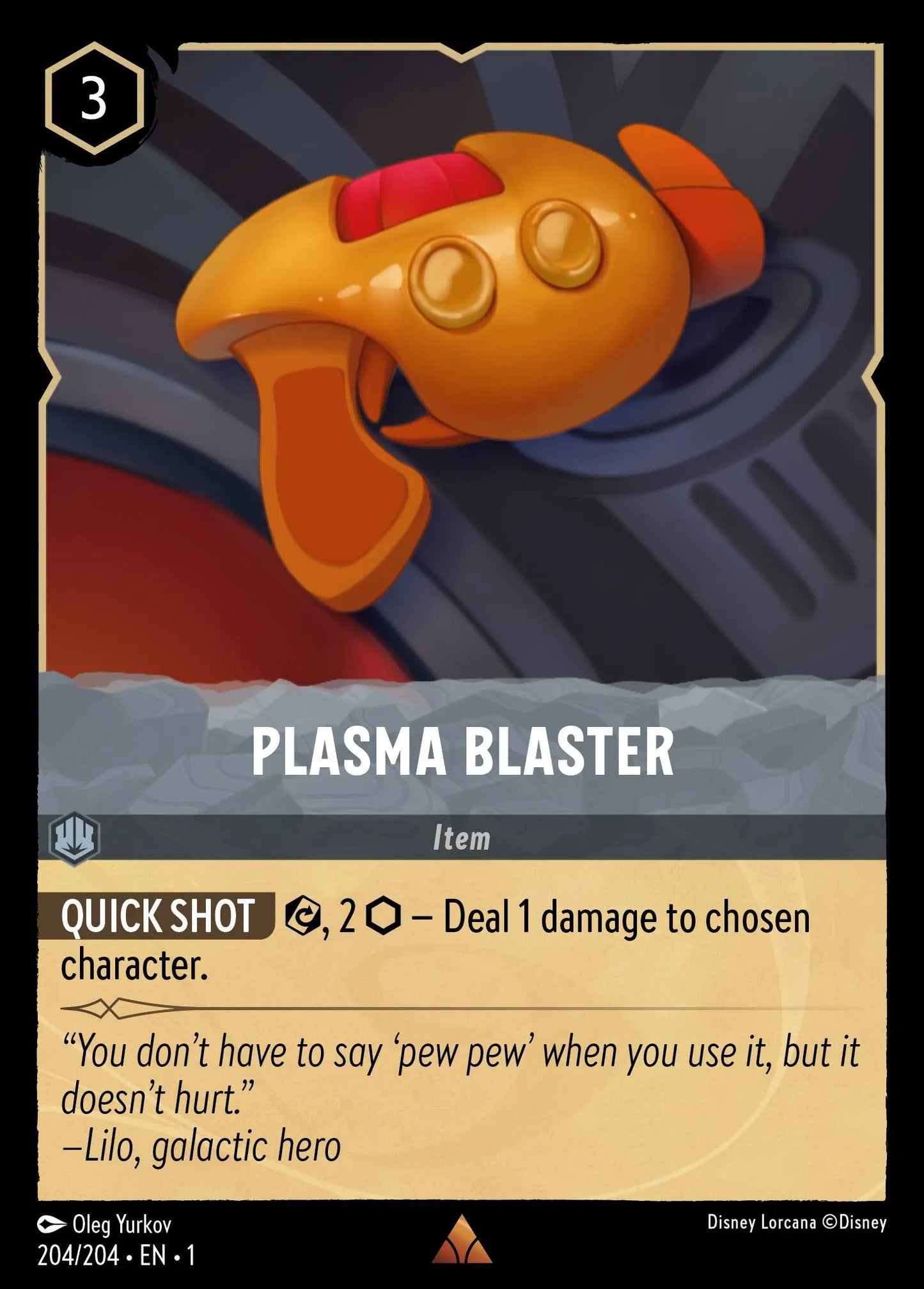 Plasma Blaster | The First Chapter #204 (Near Mint) | Disney Lorcana Single Australia (Near Mint)