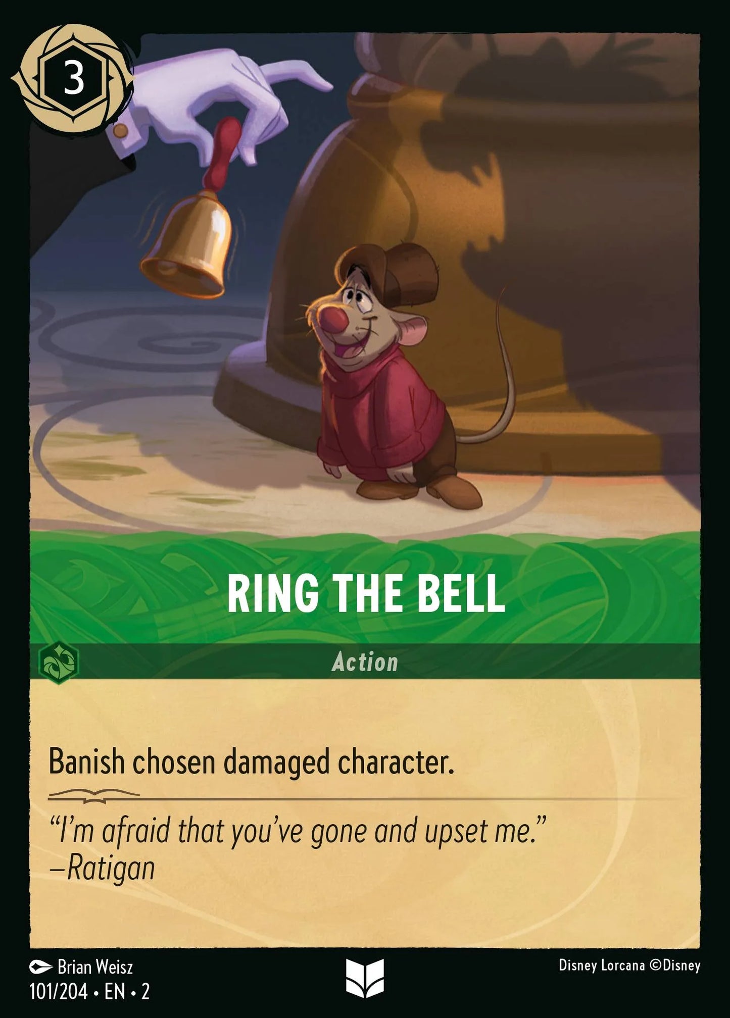 Ring the Bell | Rise of the Floodborn #101 (Near Mint) | Disney Lorcana Single Australia (Near Mint)