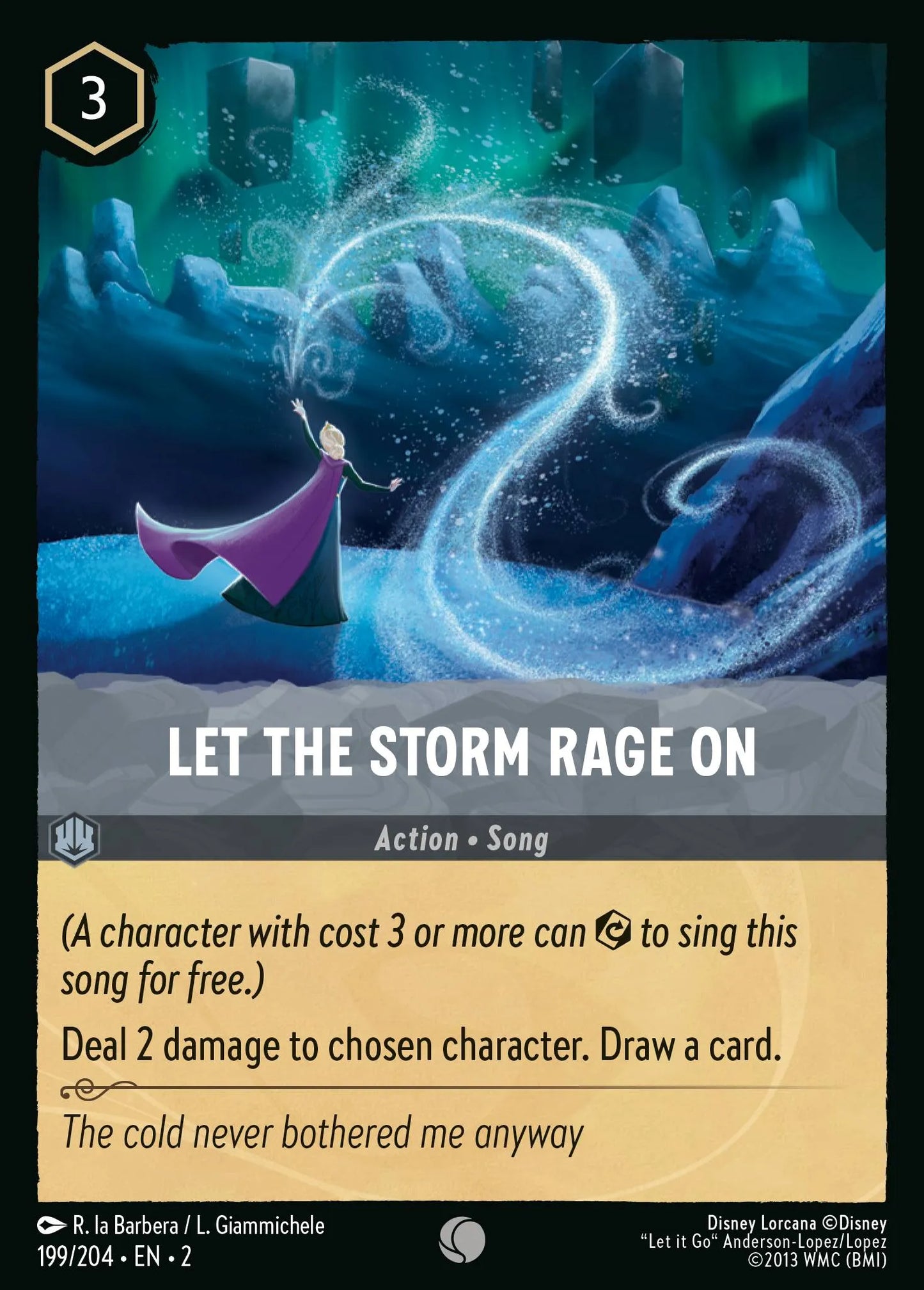 Let the Storm Rage On | Rise of the Floodborn #199 (Near Mint Foil) | Disney Lorcana Single Australia (Near Mint)