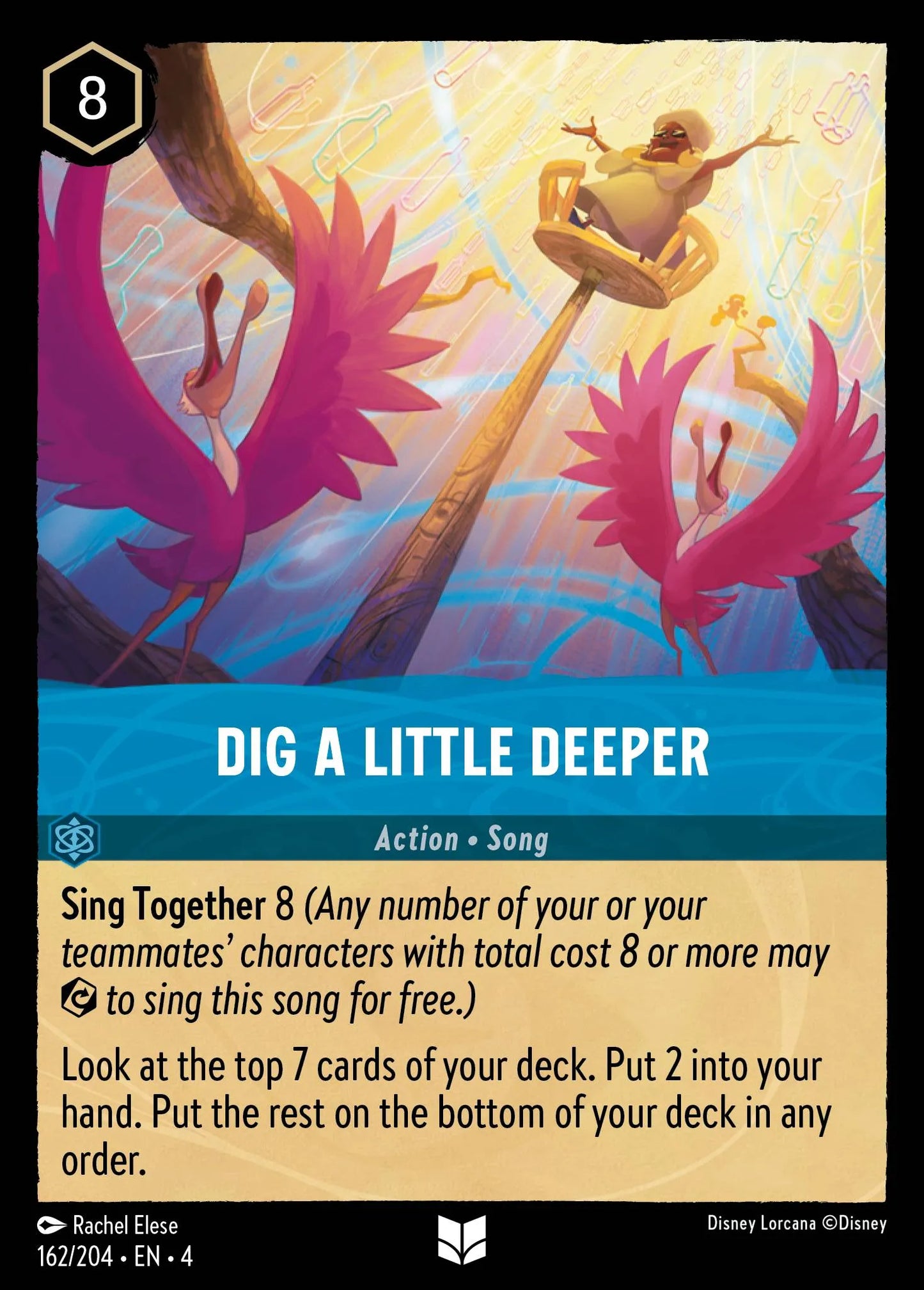 Dig a Little Deeper | Ursula's Return #162 (Near Mint Foil) | Disney Lorcana Single Australia (Near Mint)