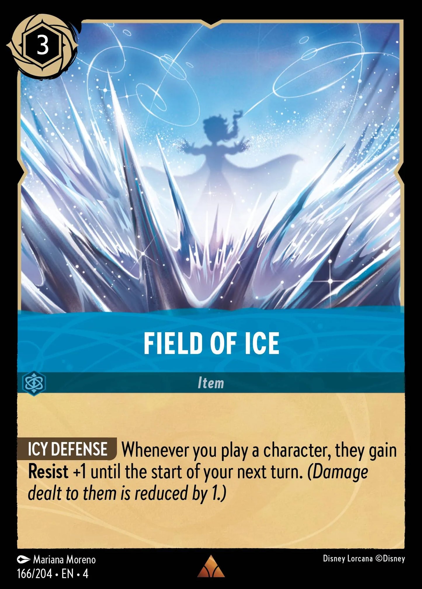 Field of Ice Disney Lorcana card