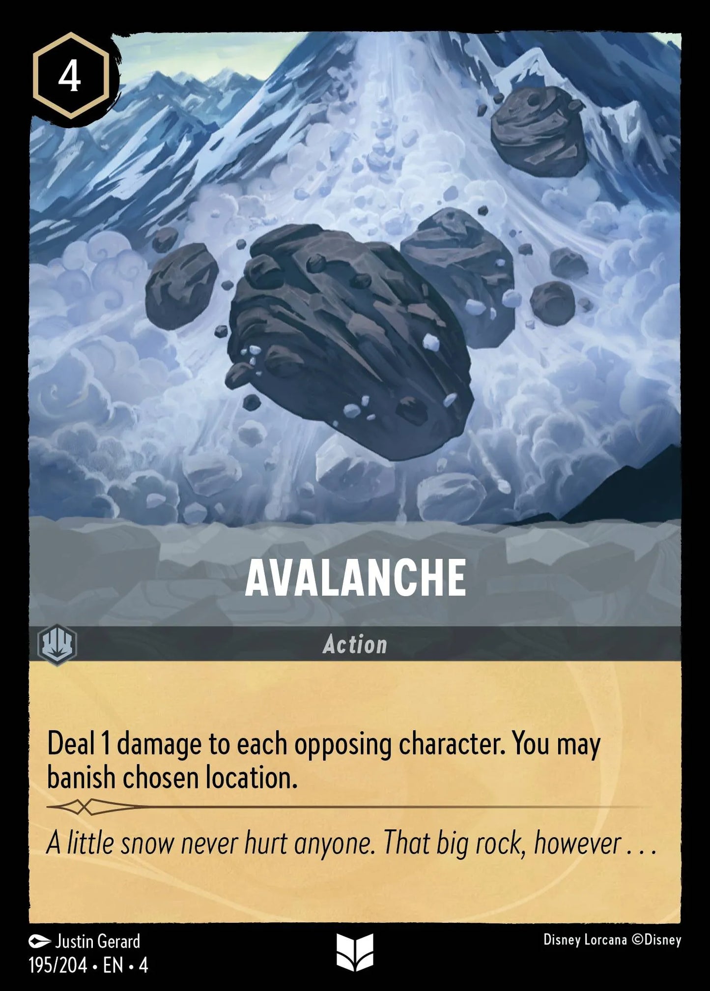 Avalanche | Ursula's Return #195 (Near Mint) | Disney Lorcana Single Australia (Near Mint)