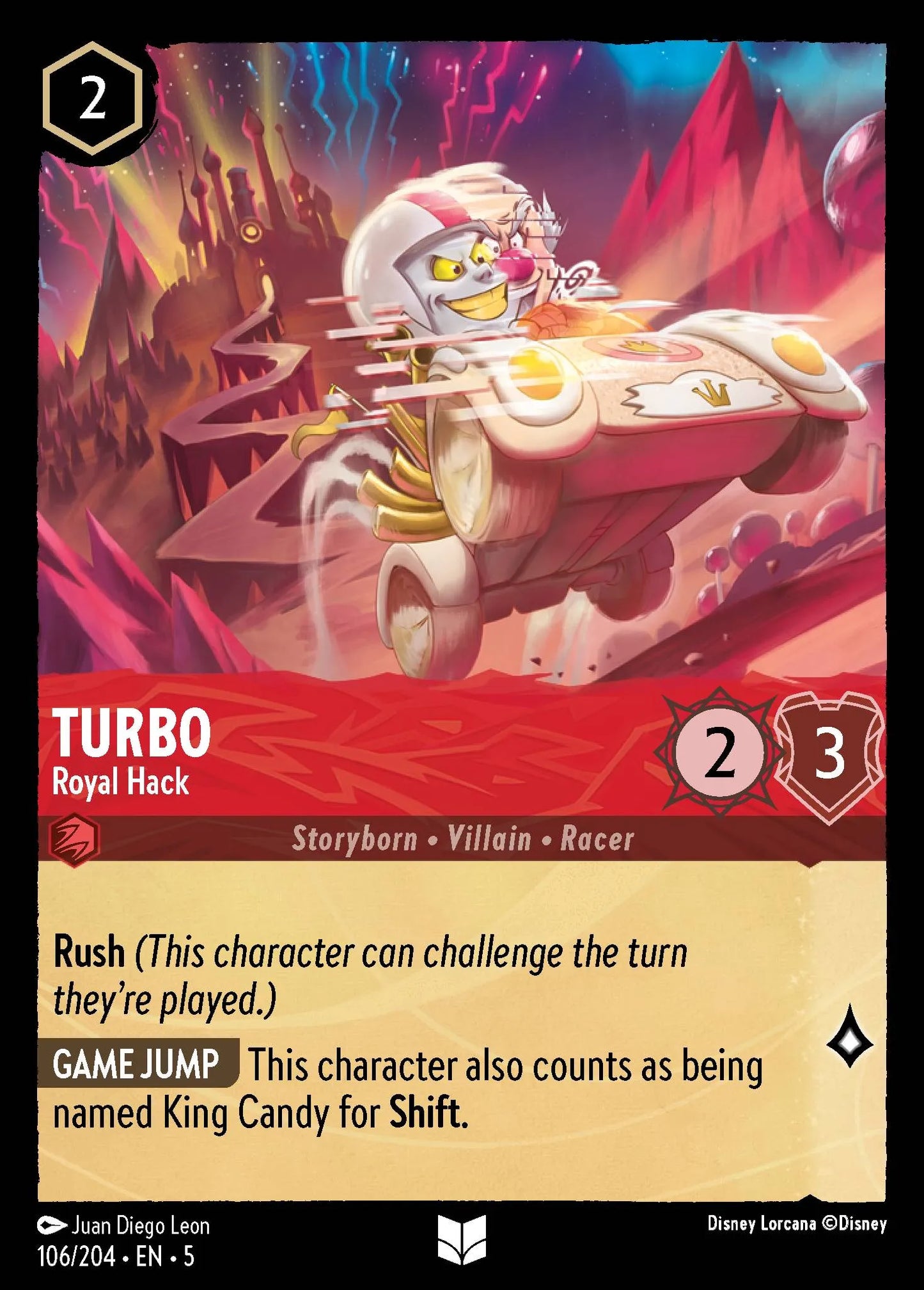 Turbo - Royal Hack | Shimmering Skies #106 (Near Mint) | Disney Lorcana Single Australia (Near Mint)
