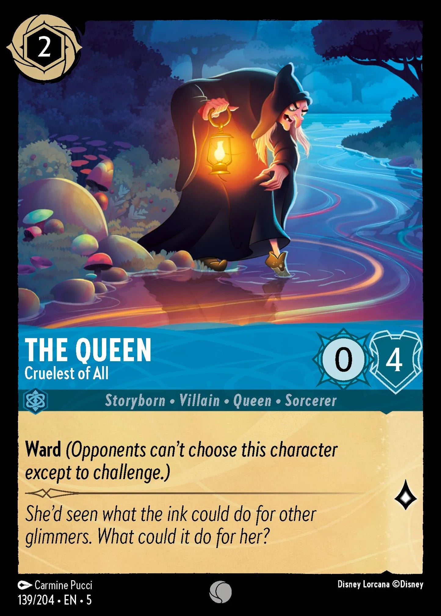 The Queen - Cruelest of All | Shimmering Skies #139 (Near Mint Foil) | Disney Lorcana Single Australia (Near Mint)