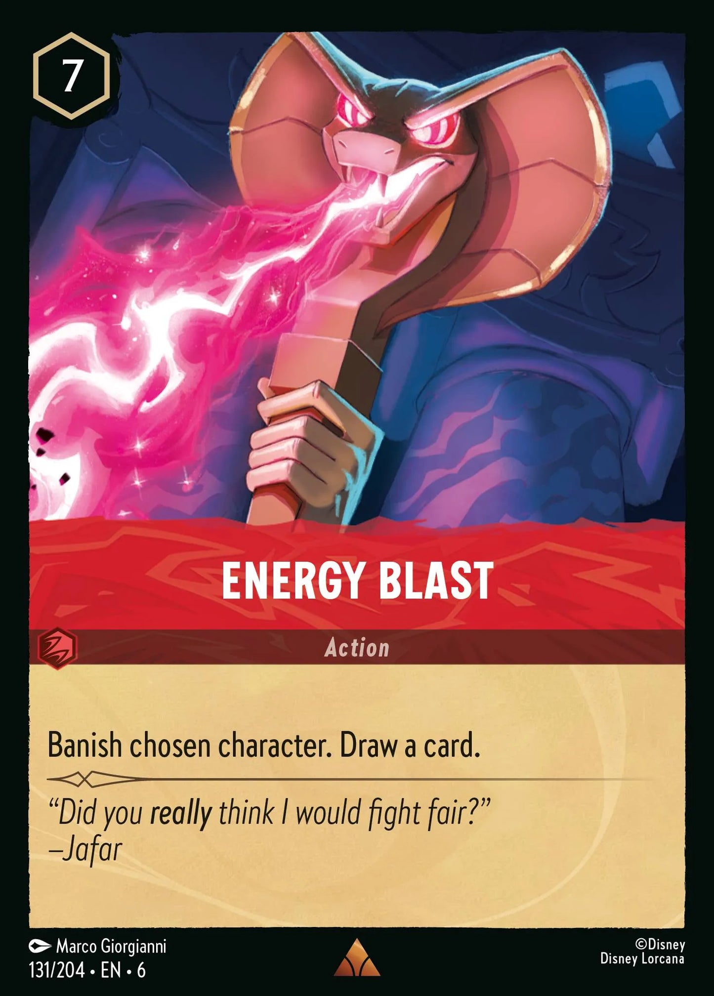 Energy Blast | Azurite Sea #131 (Near Mint Foil) | Disney Lorcana Single Australia (Near Mint)