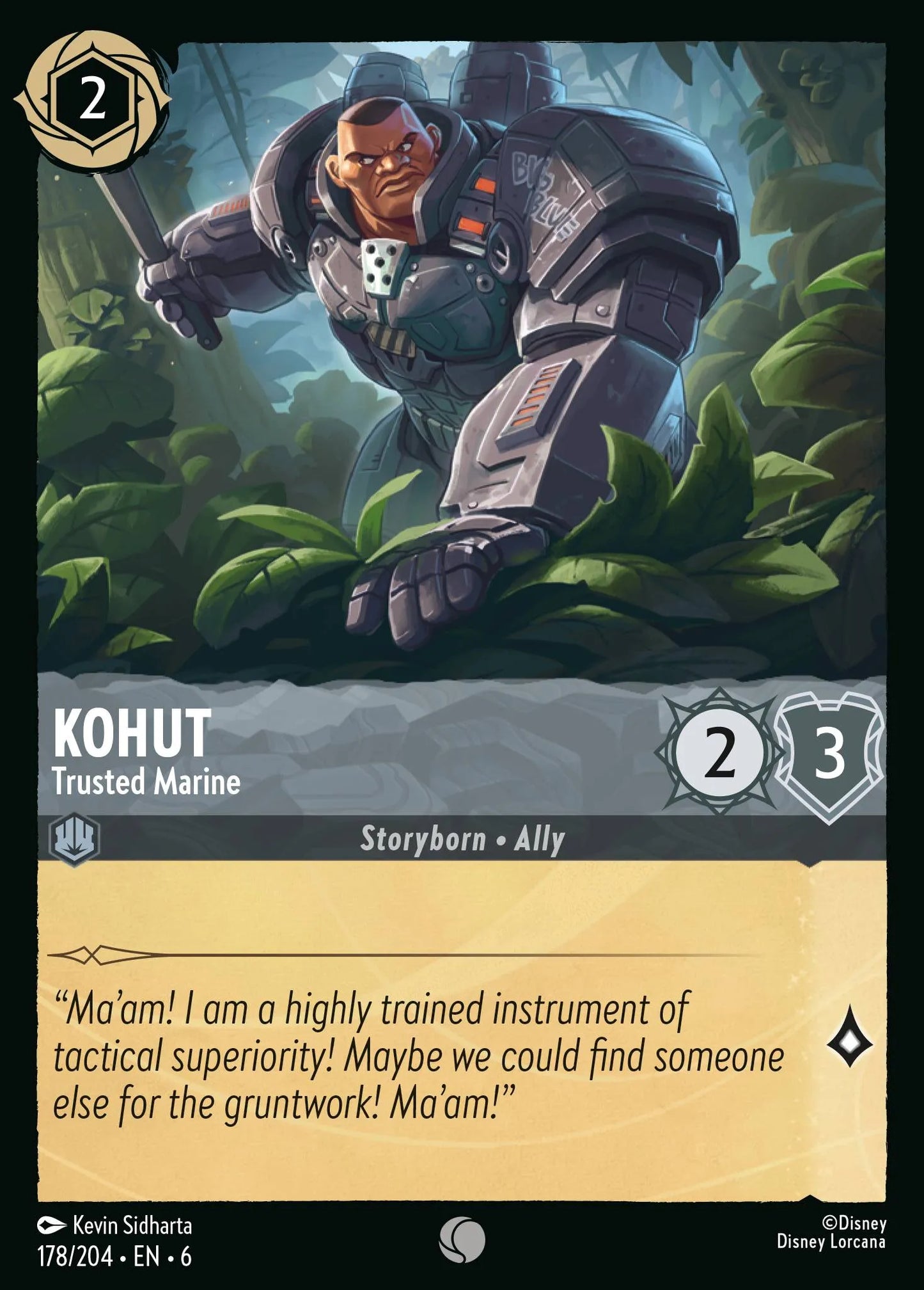 Kohut - Trusted Marine | Azurite Sea #178 (Near Mint Foil) | Disney Lorcana Single Australia (Near Mint)