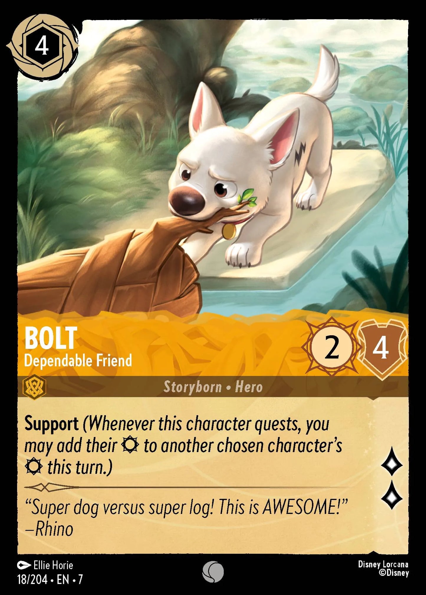 Bolt - Dependable Friend | Archazia's Island #18 (Near Mint) | Disney Lorcana Single Australia (Near Mint)