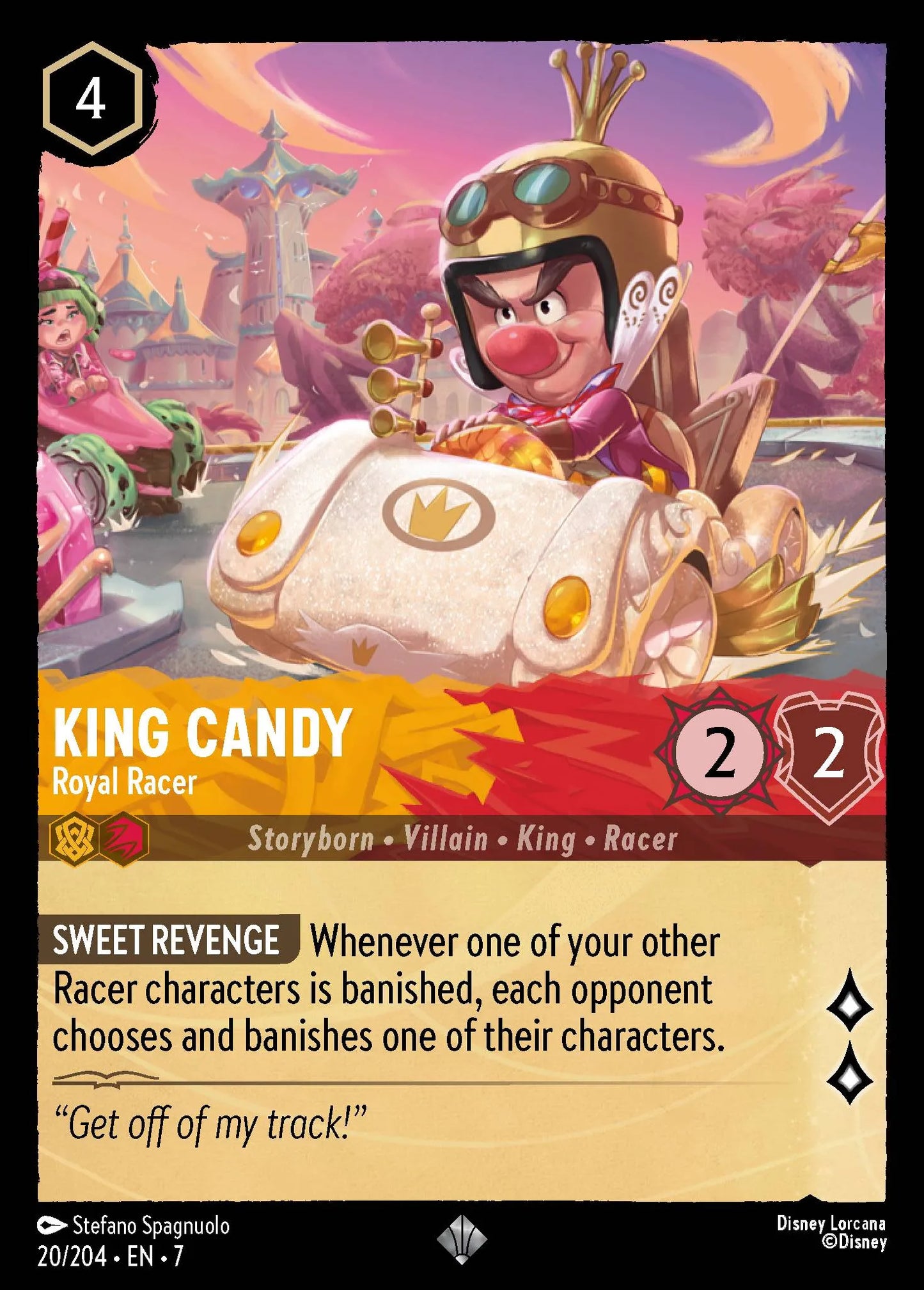 King Candy - Royal Racer | Archazia's Island #20 (Near Mint) | Disney Lorcana Single Australia (Near Mint)
