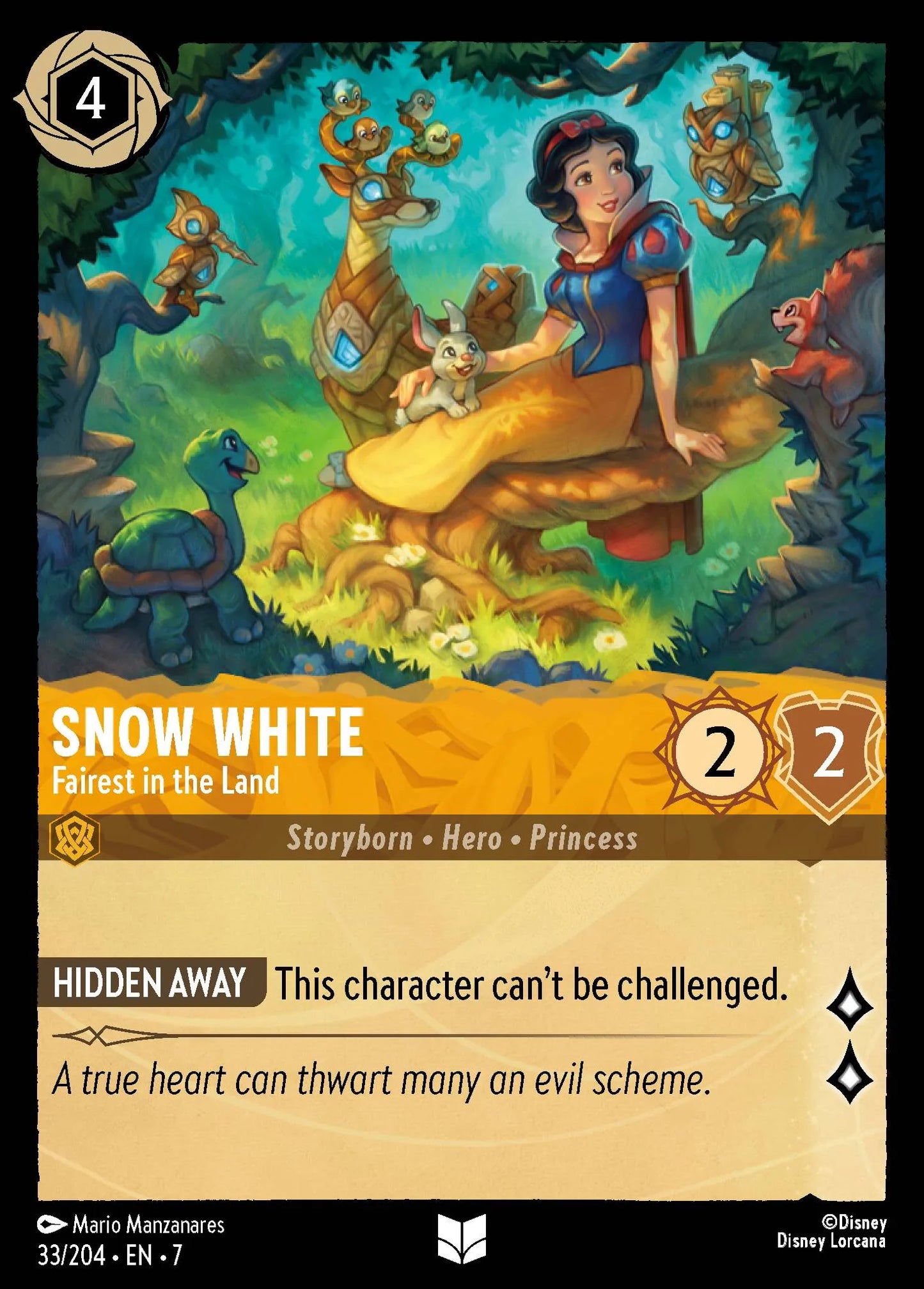 Snow White - Fairest in the Land | Archazia's Island #33 (Near Mint) | Disney Lorcana Single Australia (Near Mint)