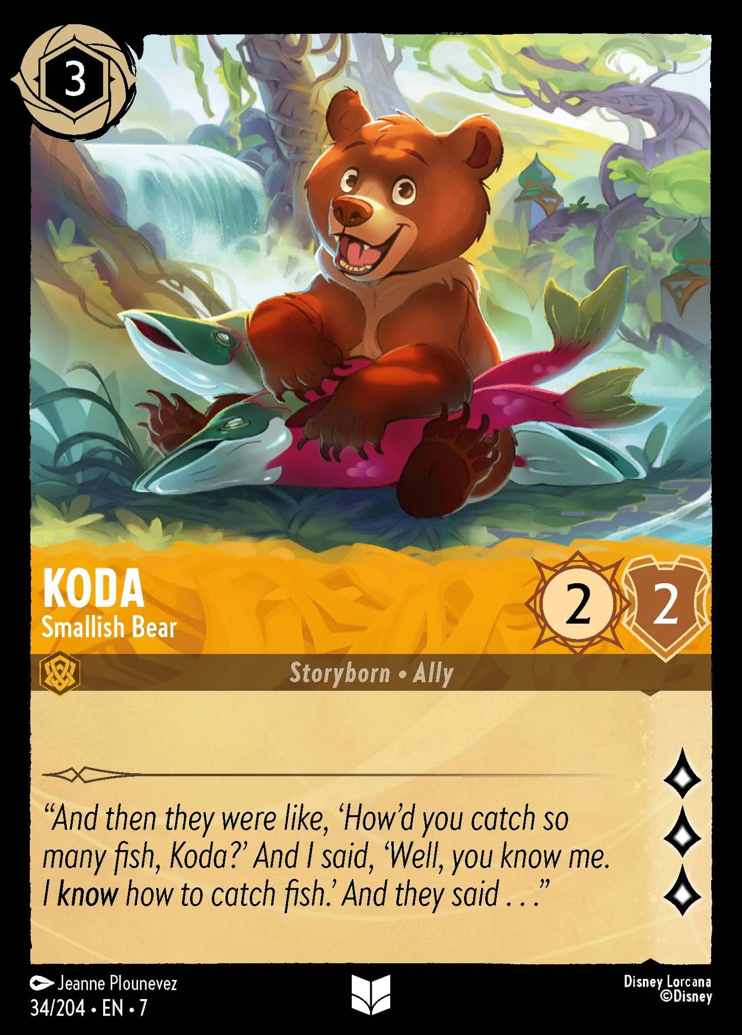 Koda - Smallish Bear | Archazia's Island #34 (Near Mint) | Disney Lorcana Single Australia (Near Mint)