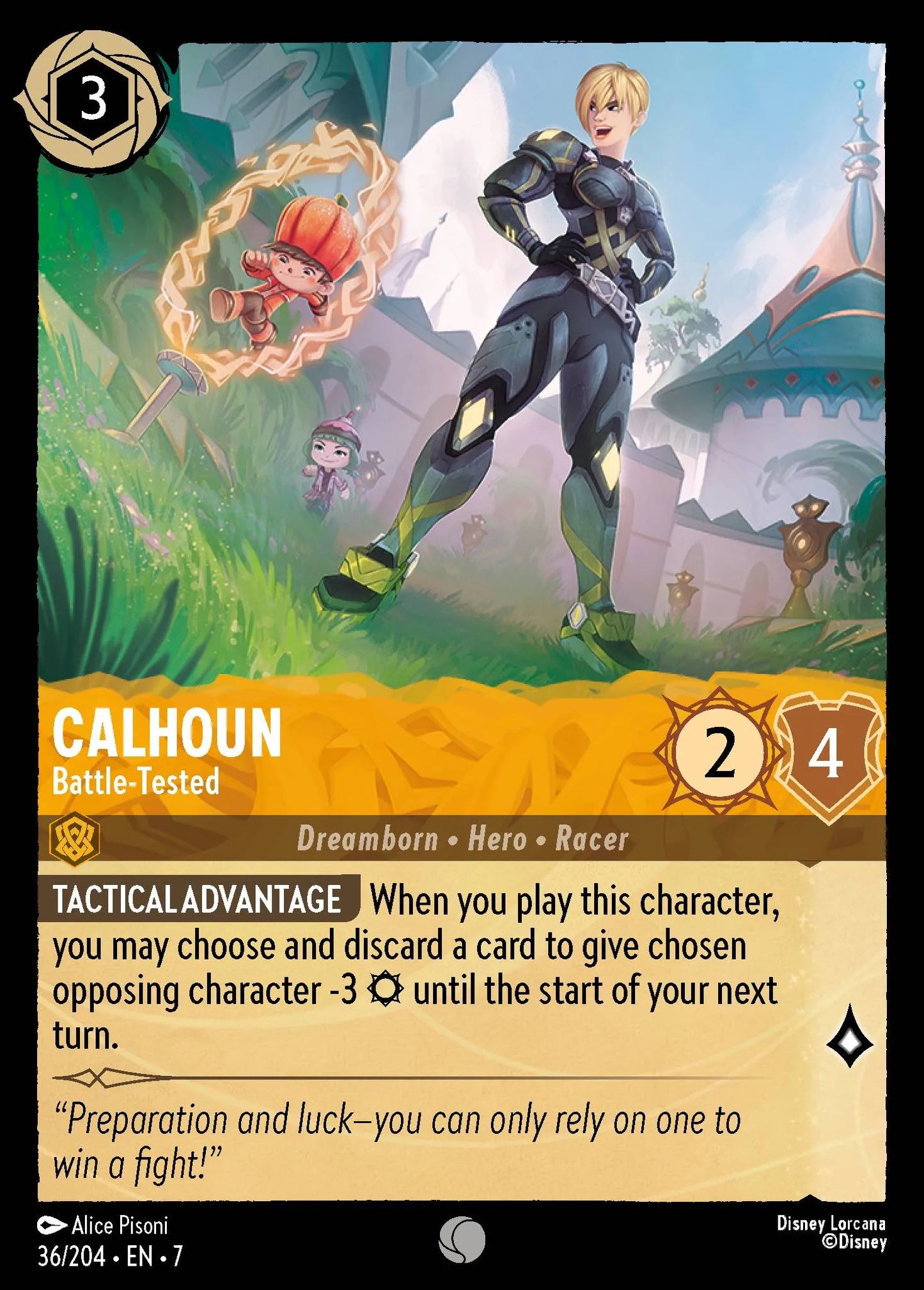 Calhoun - Battle-Tested | Archazia's Island #36 (Near Mint) | Disney Lorcana Single Australia (Near Mint)