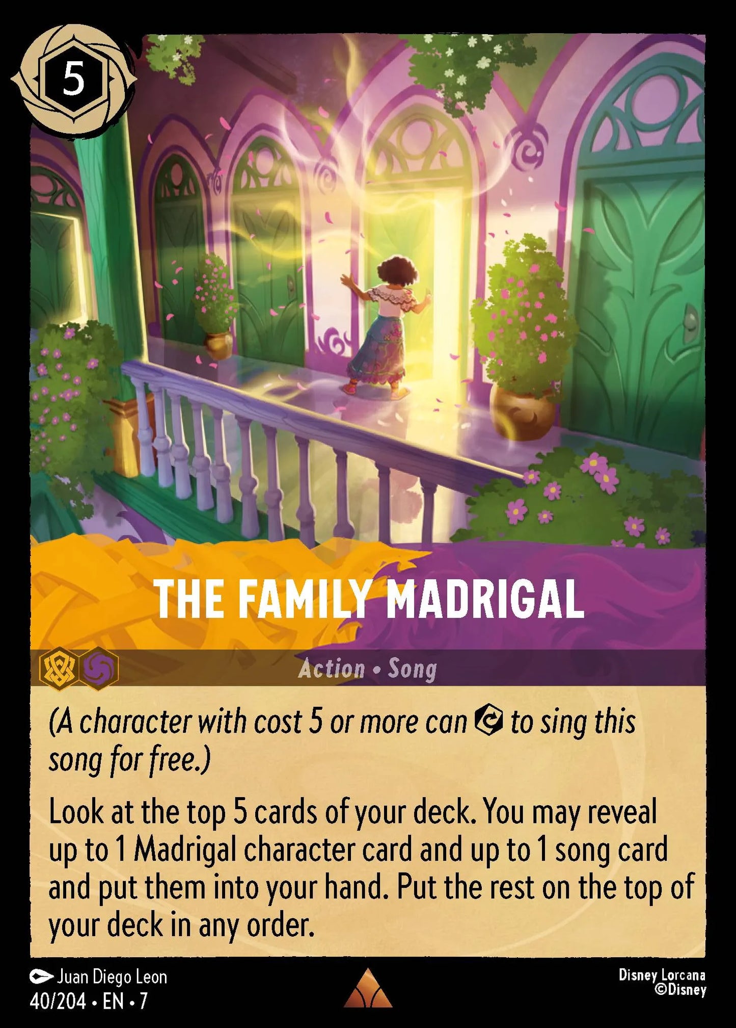 The Family Madrigal | Archazia's Island #40 (Near Mint Foil) | Disney Lorcana Single Australia (Near Mint)