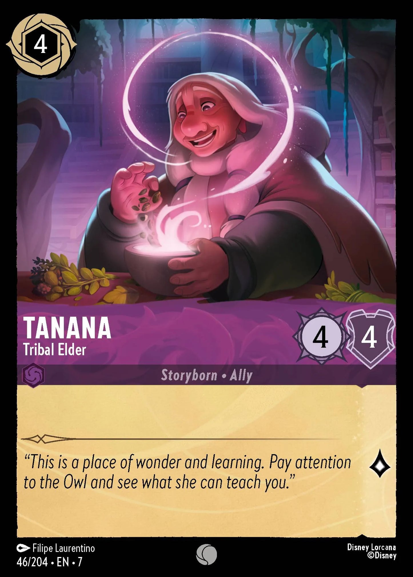 Tanana - Tribal Elder | Archazia's Island #46 (Near Mint Foil) | Disney Lorcana Single Australia (Near Mint)
