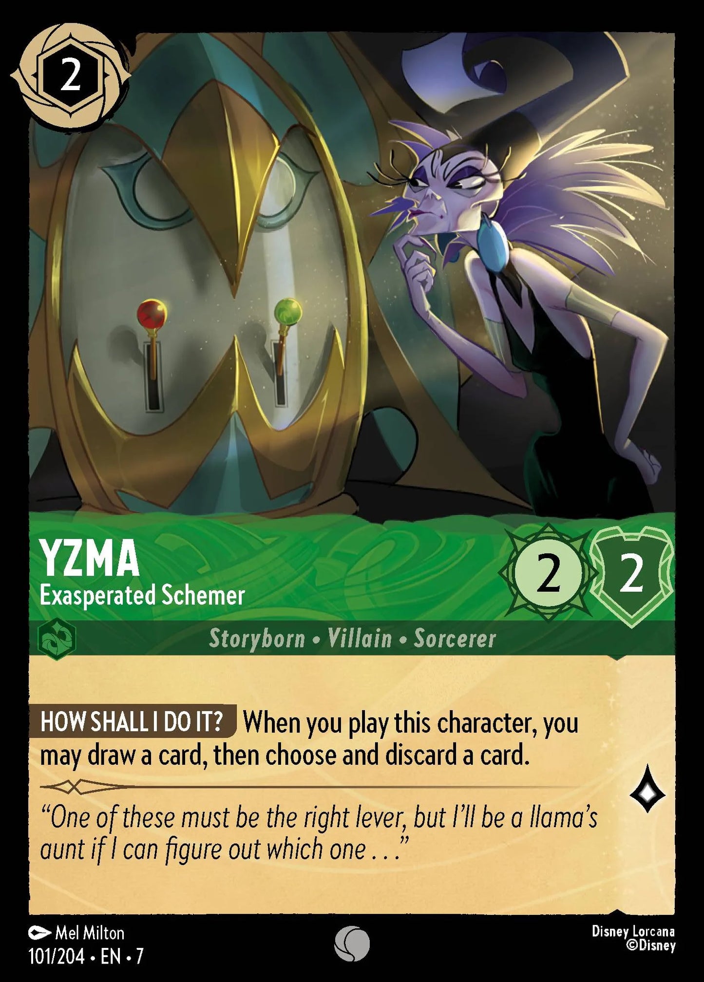 Yzma - Exasperated Schemer | Archazia's Island #101 (Near Mint) | Disney Lorcana Single Australia (Near Mint)