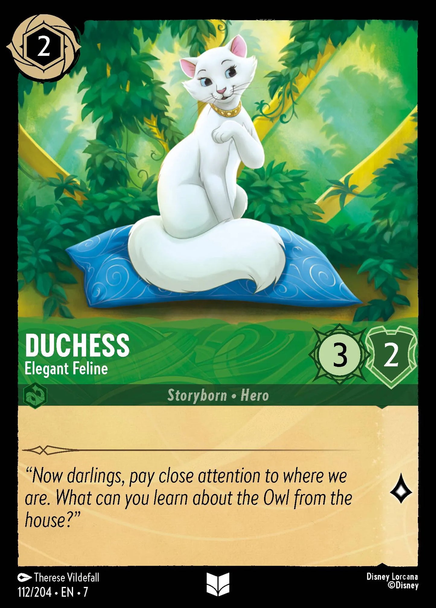 Duchess - Elegant Feline | Archazia's Island #112 (Near Mint) | Disney Lorcana Single Australia (Near Mint)