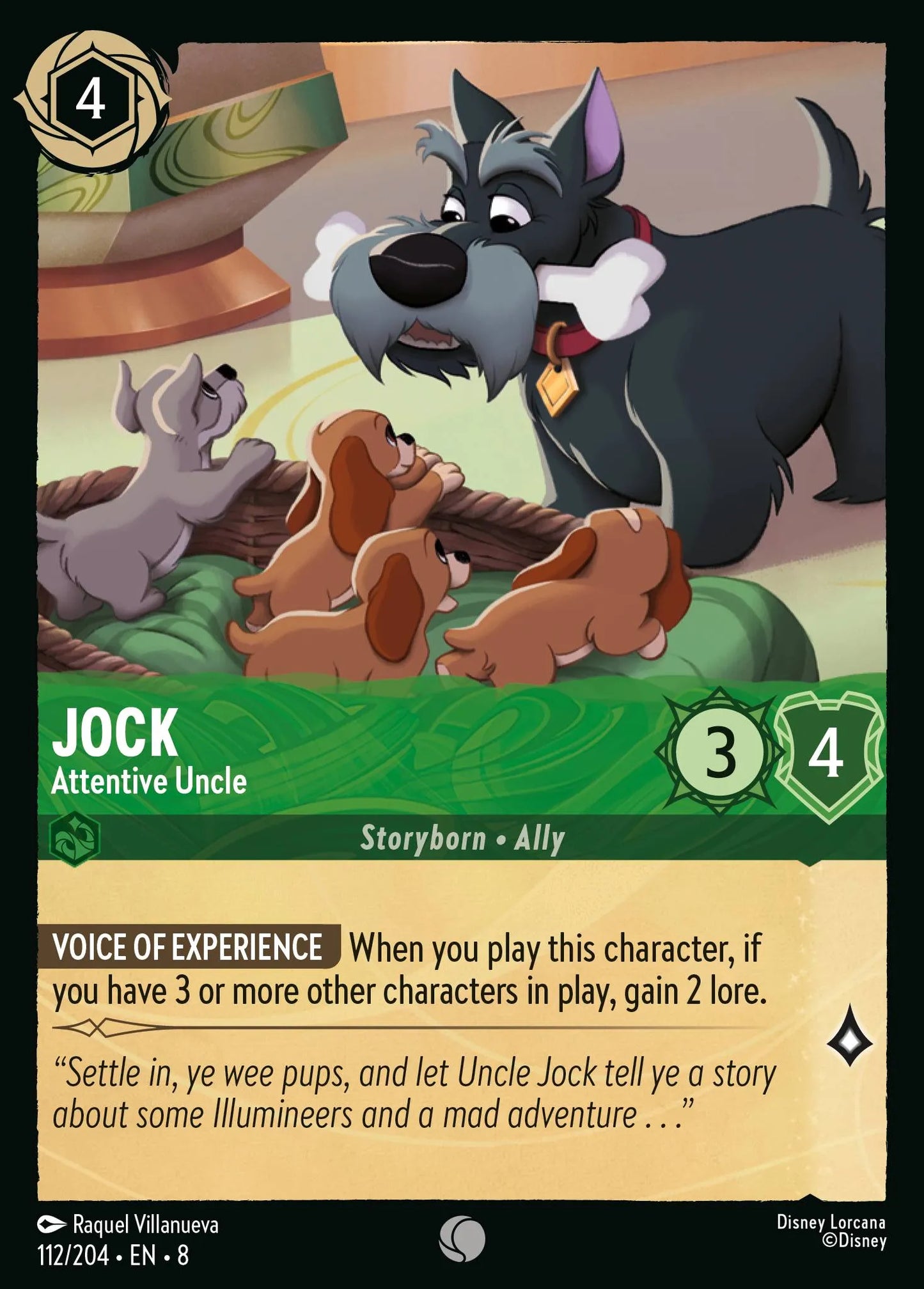 Jock - Attentive Uncle | Reign of Jafar #112 (Near Mint Foil) | Disney Lorcana Single Australia (Near Mint)