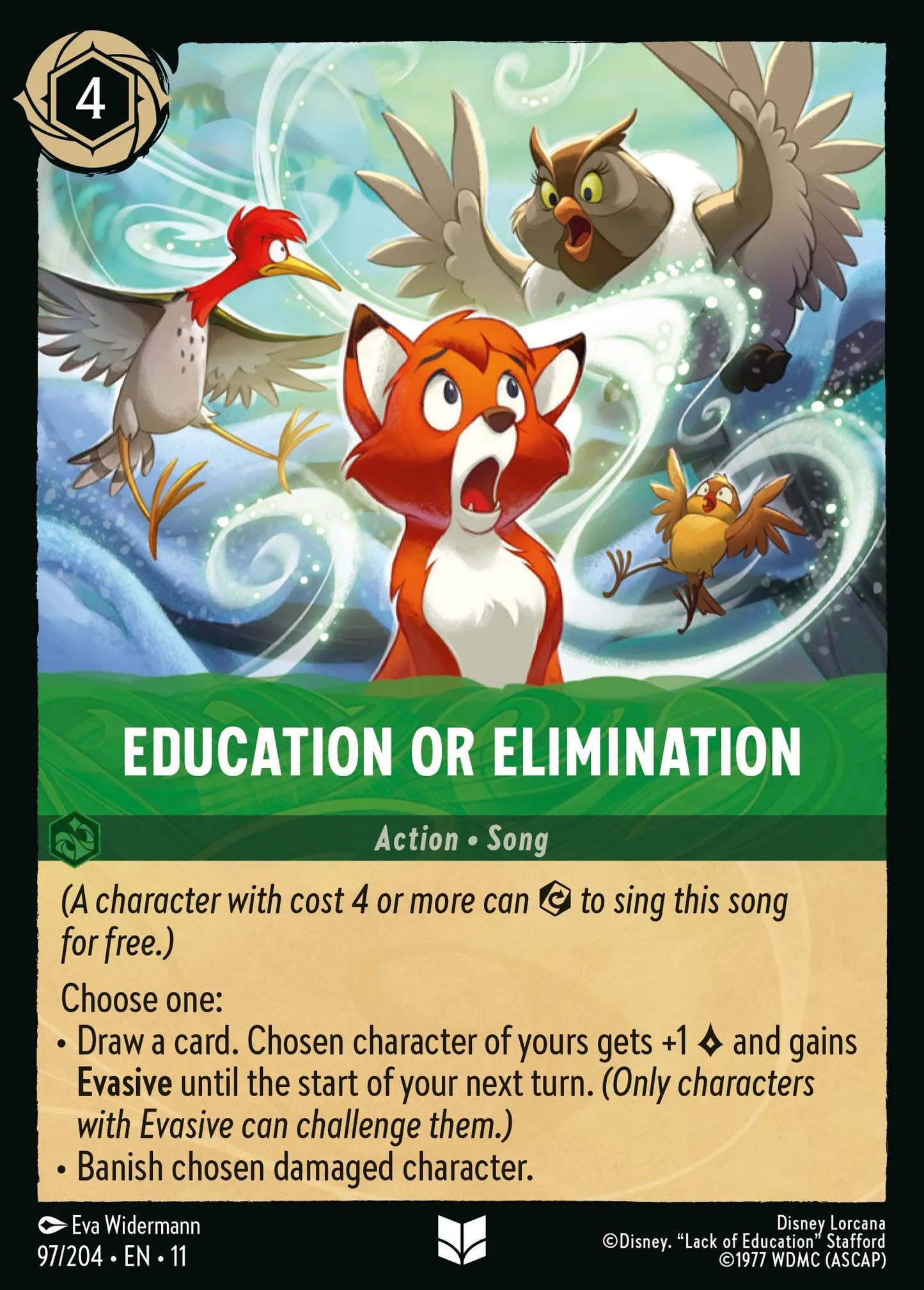 Education or Elimination | Winterspell #97 (Near Mint Foil) | Disney Lorcana Single Australia (Near Mint)
