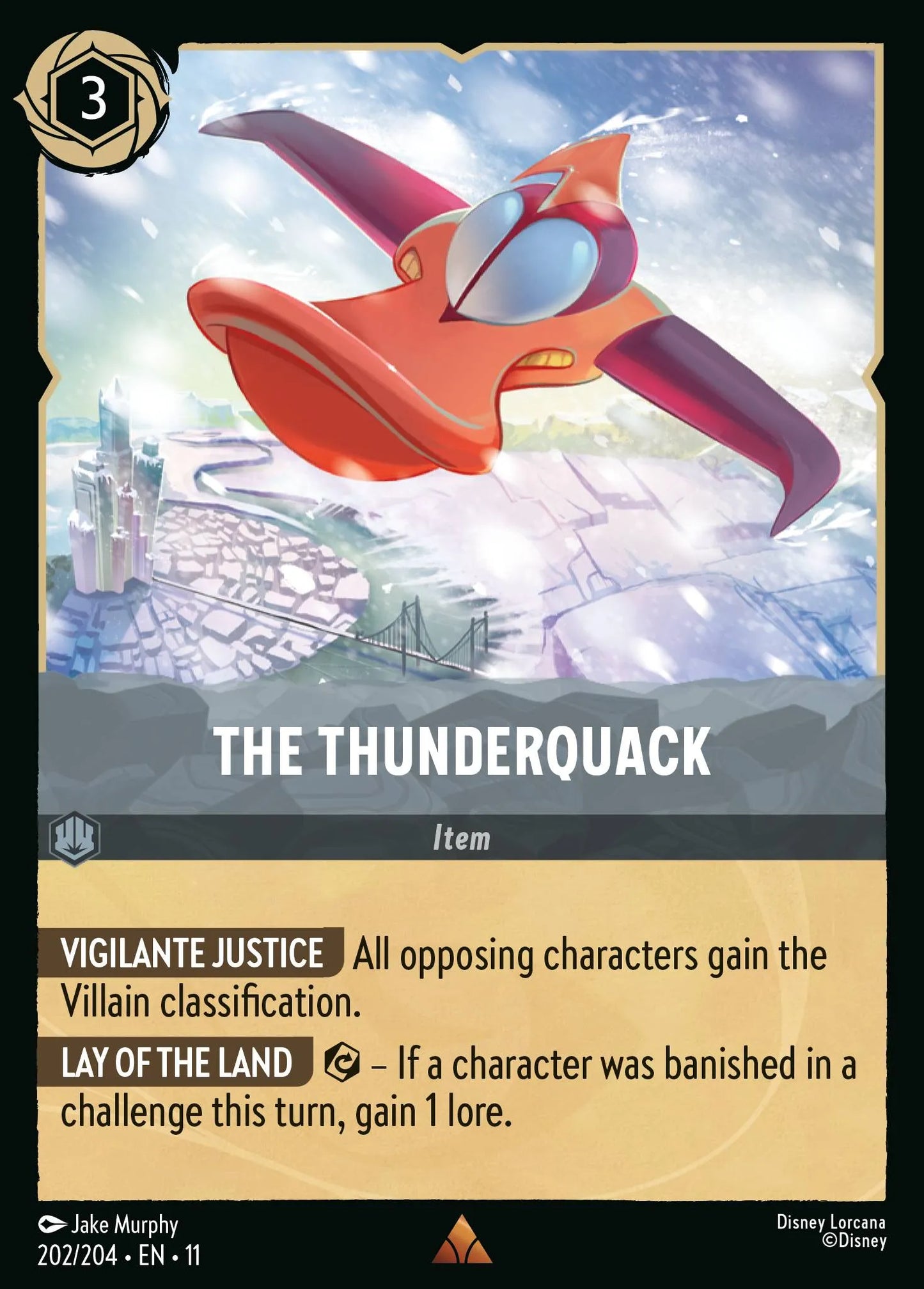 The Thunderquack | Winterspell #202 (Near Mint Foil) | Disney Lorcana Single Australia (Near Mint)