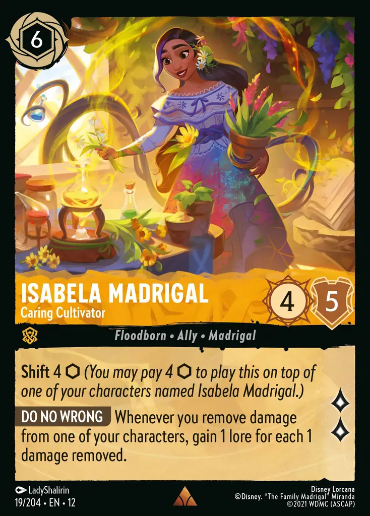 Isabela Madrigal - Caring Cultivator | Wilds Unknown #19 (Near Mint) | Disney Lorcana Single Australia (Near Mint)
