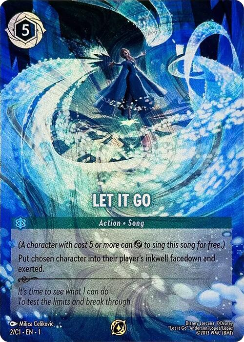 Let It Go – Disney Lorcana Challenge Set 1 Promo #2/C1
