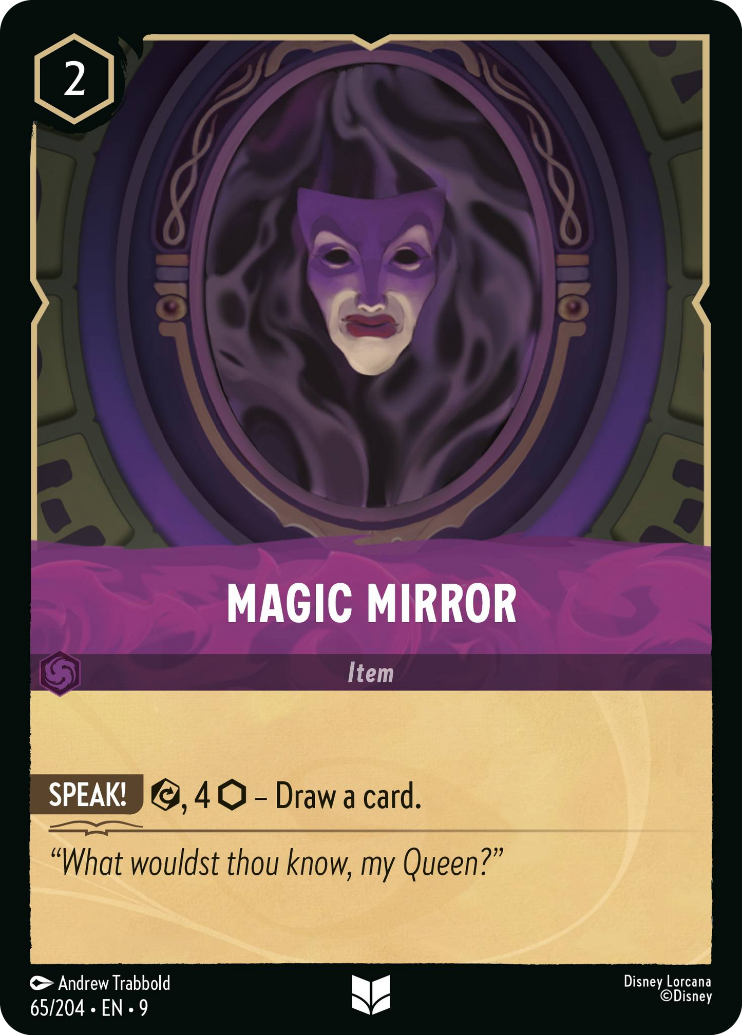 Magic Mirror | Fabled #65 (Near Mint) | Disney Lorcana Single Australia (Near Mint)