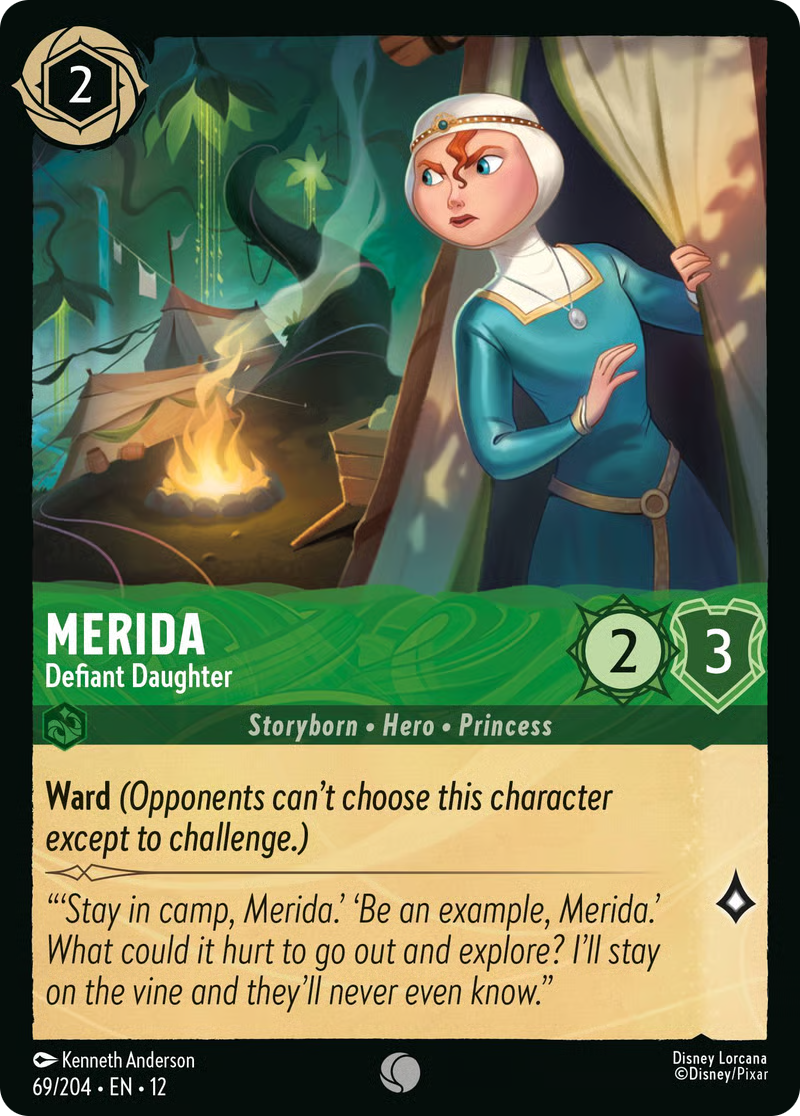 Merida - Defiant Daughter | Wilds Unknown #69 (Near Mint) | Disney Lorcana Single Australia (Near Mint)