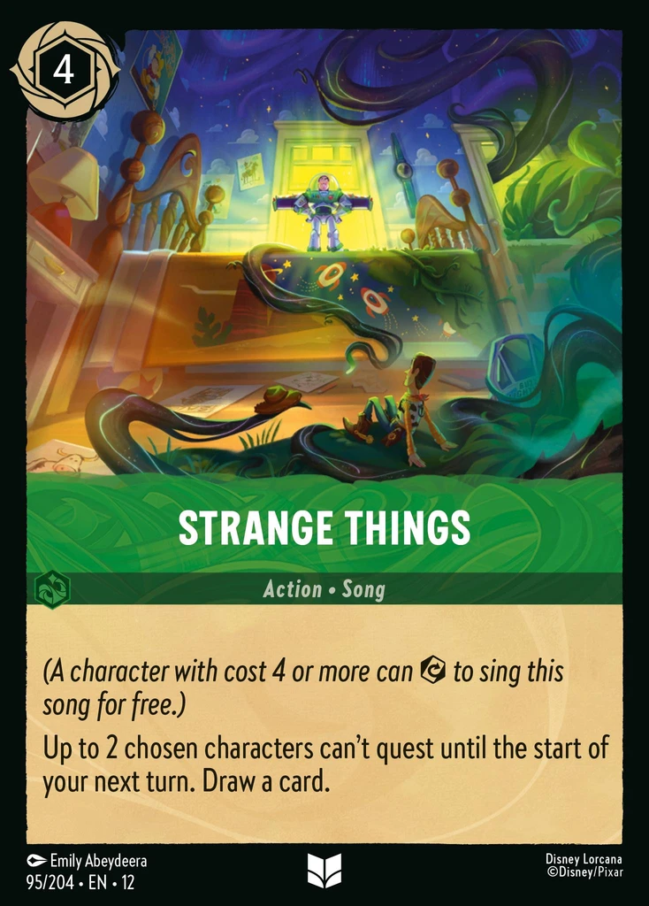 Strange Things | Wilds Unknown #95 (Near Mint) | Disney Lorcana Single Australia (Near Mint)