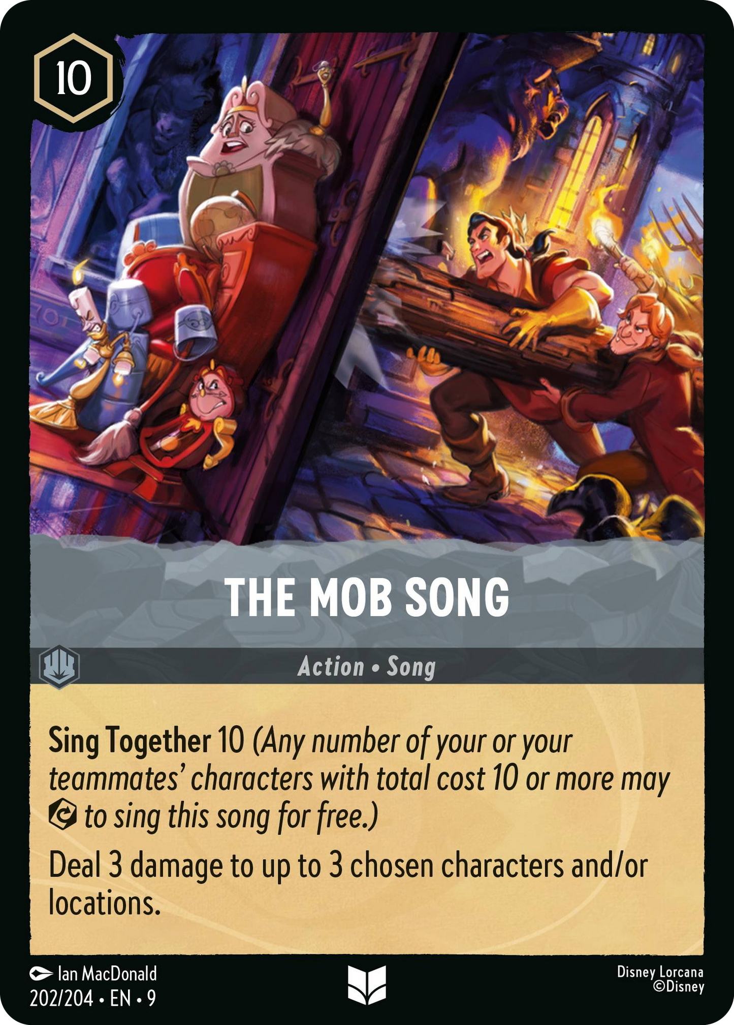The Mob Song | Fabled #202 (Near Mint Foil) | Disney Lorcana Single Australia (Near Mint)