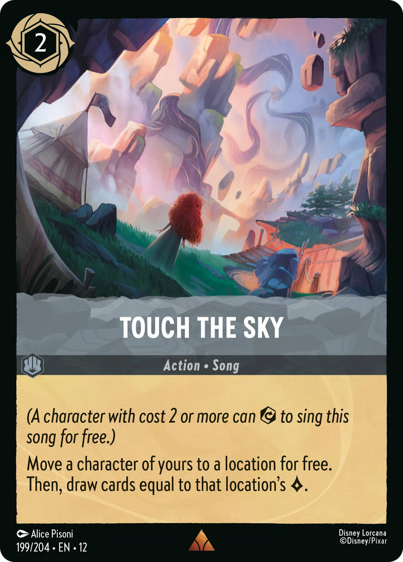 Touch the Sky | Wilds Unknown #199 (Near Mint Foil) | Disney Lorcana Single Australia (Near Mint)
