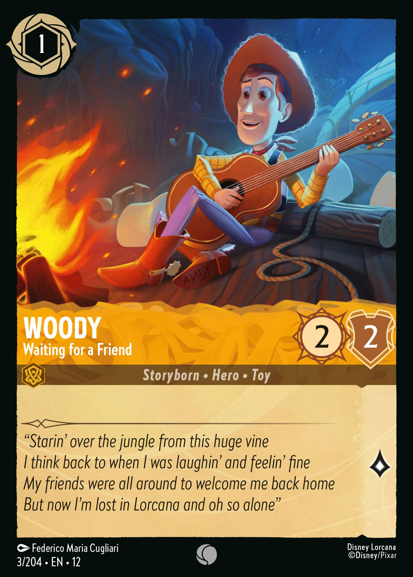 Woody - Waiting for a Friend | Wilds Unknown #3 (Near Mint Foil) | Disney Lorcana Single Australia (Near Mint)