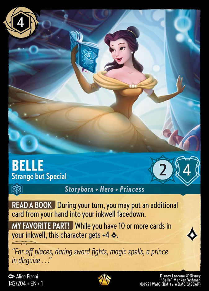 Belle - Strange but Special | The First Chapter #142 (Near Mint) | Disney Lorcana Single Australia (Near Mint)