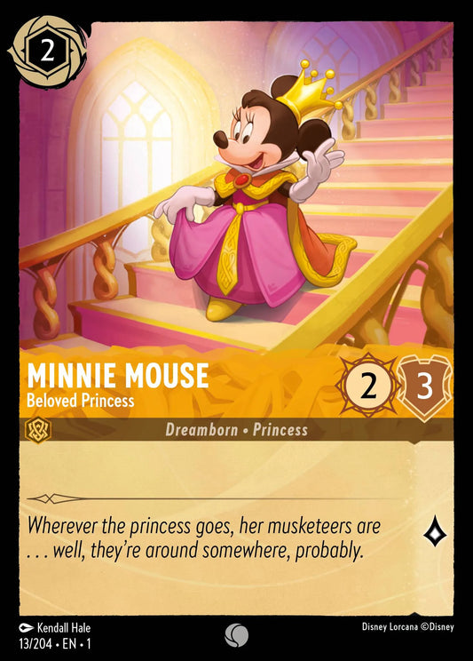 Minnie Mouse - Beloved Princess | The First Chapter #13 (Near Mint) | Disney Lorcana Single Australia (Near Mint)