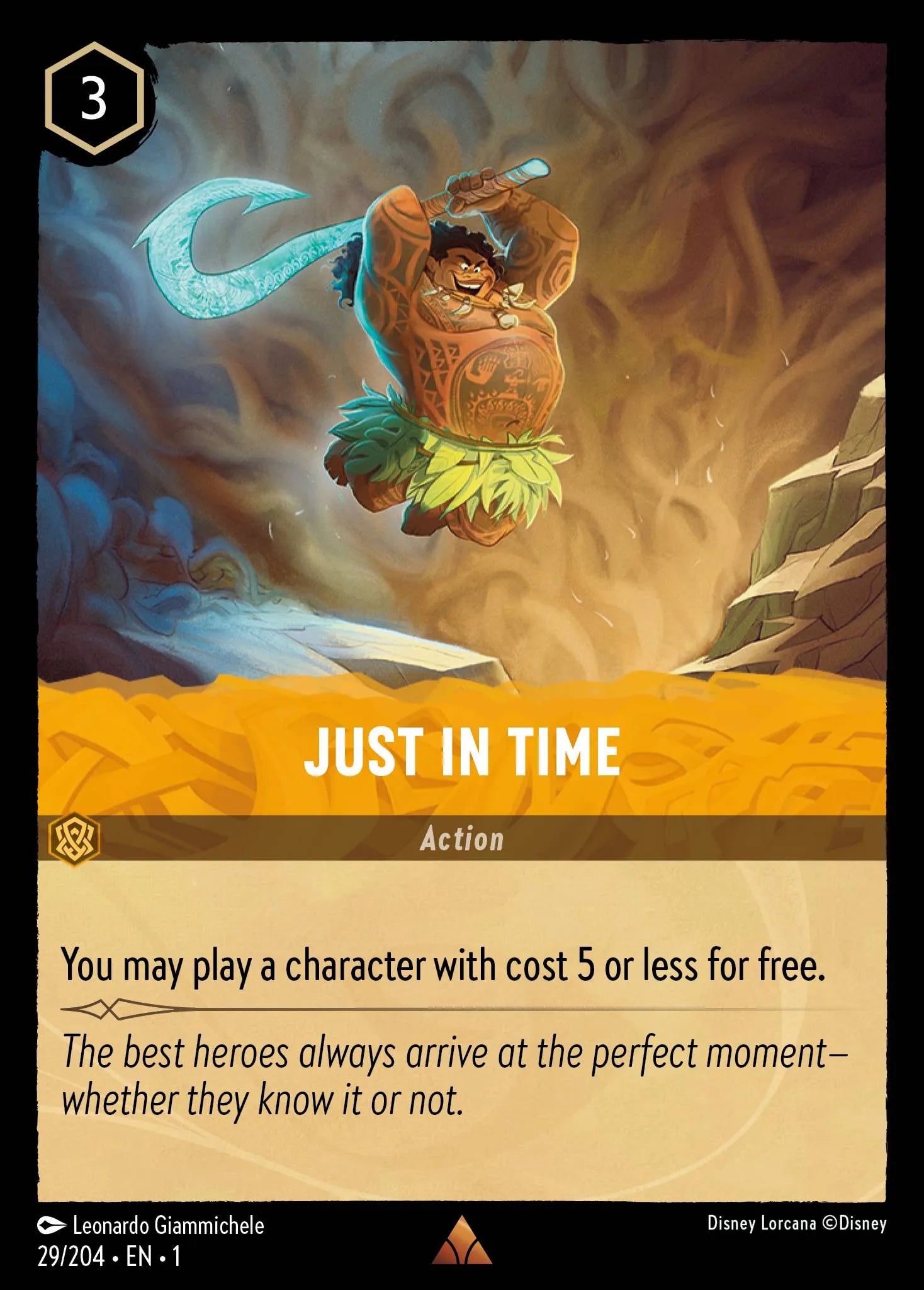 Just in Time | The First Chapter #29 (Near Mint) | Disney Lorcana Single Australia (Near Mint)