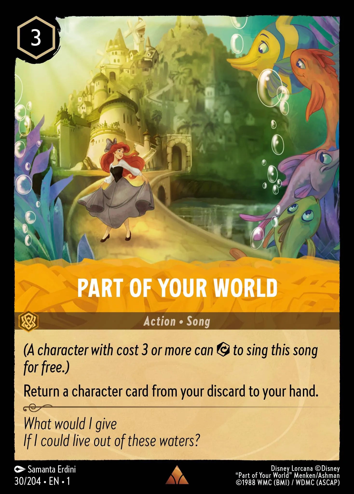 Part of Your World | The First Chapter #30 (Near Mint) | Disney Lorcana Single Australia (Near Mint)