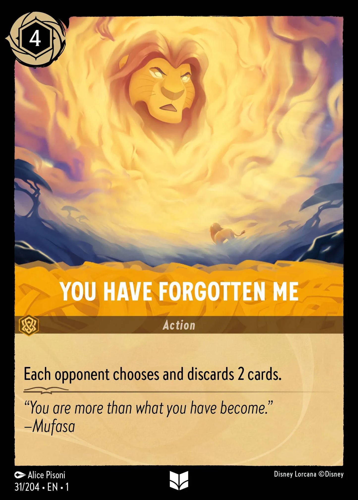 You Have Forgotten Me | The First Chapter #31 (Near Mint Foil) | Disney Lorcana Single Australia (Near Mint)