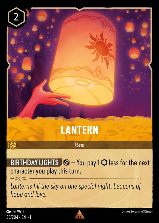 Lantern | The First Chapter #33 (Near Mint Foil) | Disney Lorcana Single Australia (Near Mint)