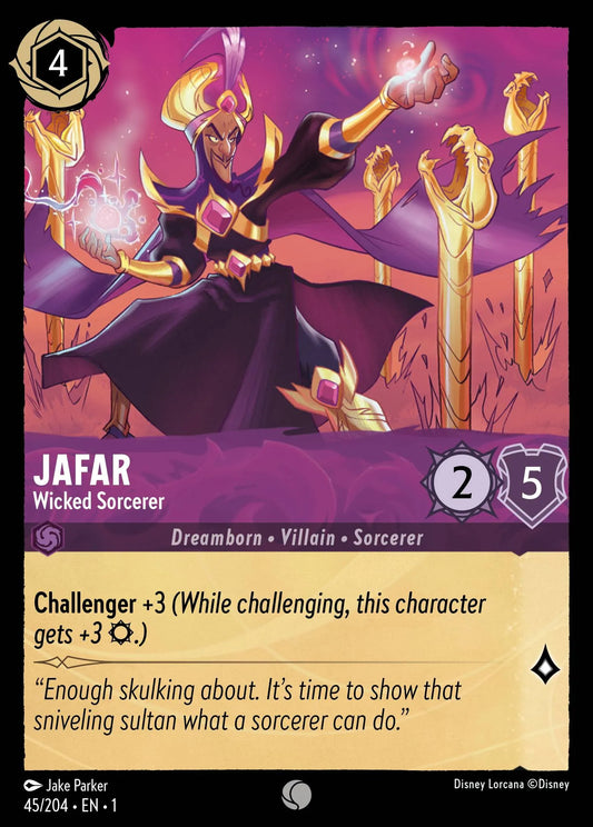 Jafar - Wicked Sorcerer | The First Chapter #45 (Near Mint) | Disney Lorcana Single Australia (Near Mint)
