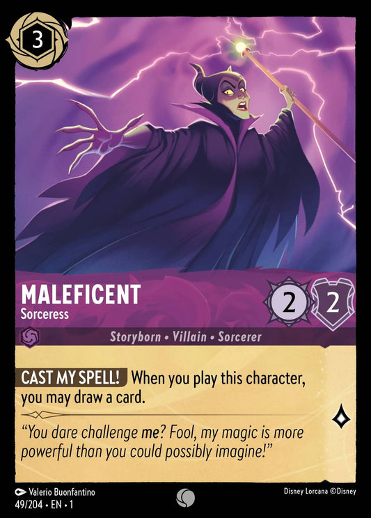 Maleficent - Sorceress | The First Chapter #49 (Near Mint) | Disney Lorcana Single Australia (Near Mint)
