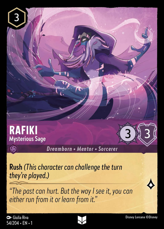 Rafiki - Mysterious Sage | The First Chapter #54 (Near Mint Foil) | Disney Lorcana Single Australia (Near Mint)