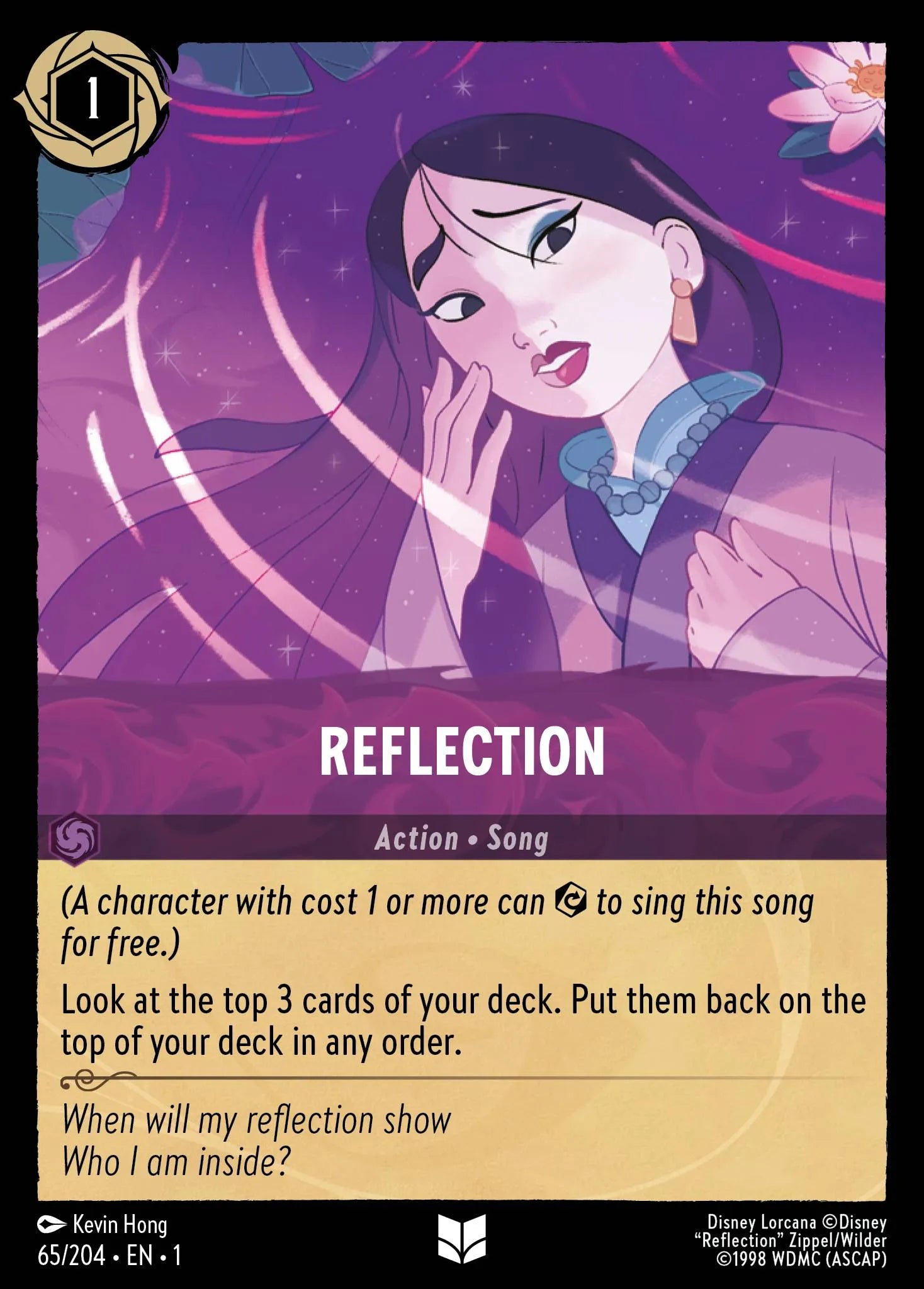 Reflection | The First Chapter #65 (Near Mint) | Disney Lorcana Single Australia (Near Mint)