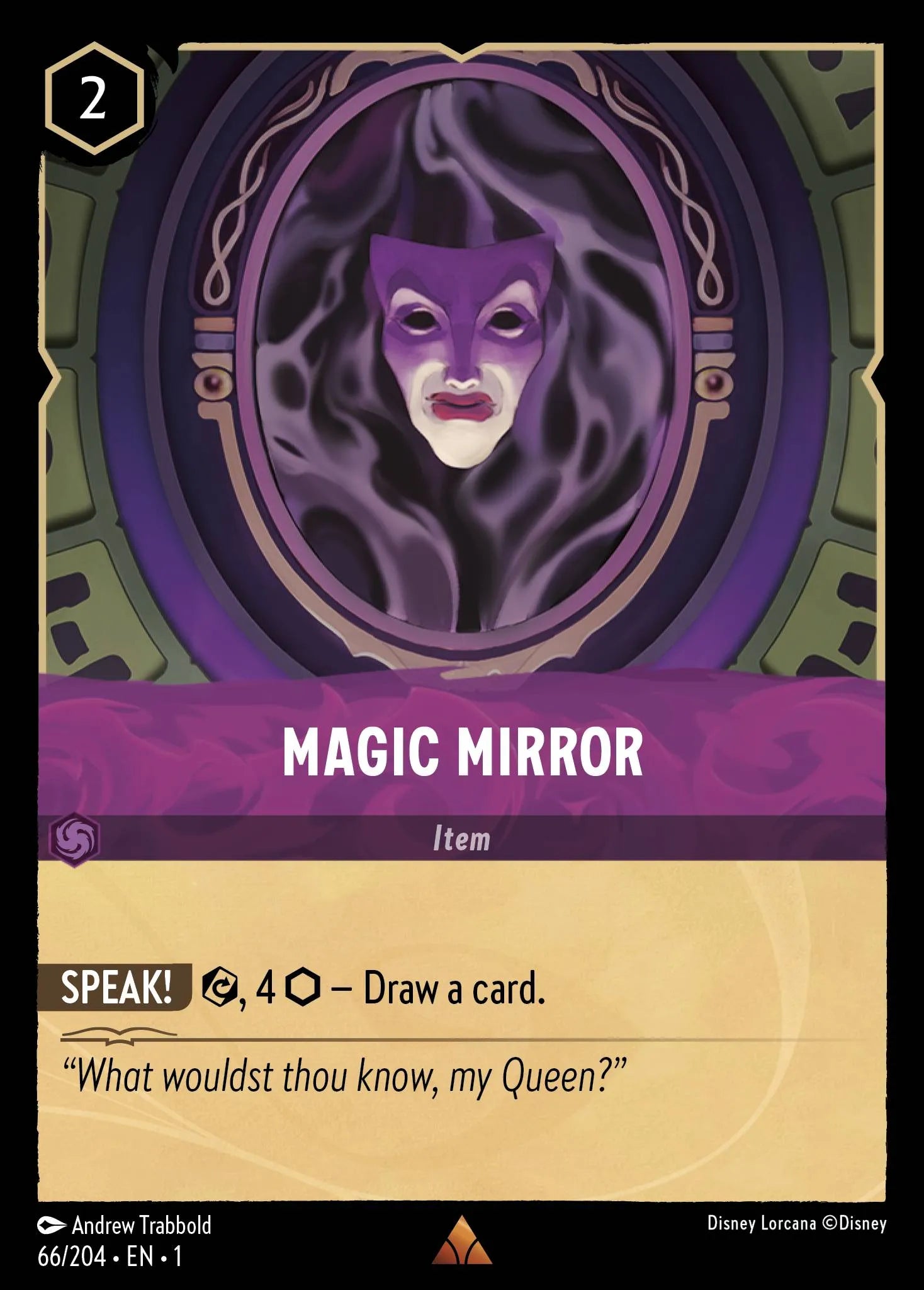 Magic Mirror | The First Chapter #66 (Near Mint Foil) | Disney Lorcana Single Australia (Near Mint)