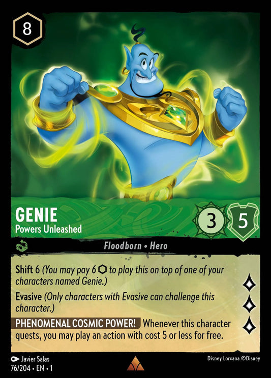 Genie - Powers Unleashed | The First Chapter #76 (Near Mint) | Disney Lorcana Single Australia (Near Mint)