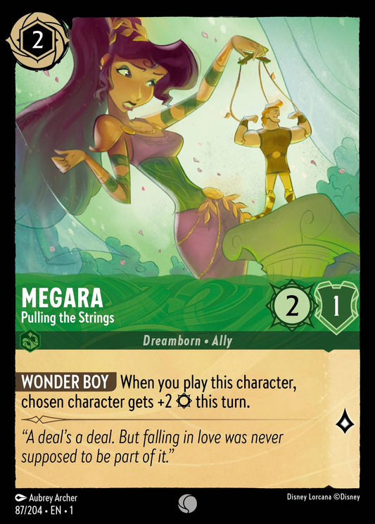Megara - Pulling the Strings | The First Chapter #87 (Near Mint) | Disney Lorcana Single Australia (Near Mint)