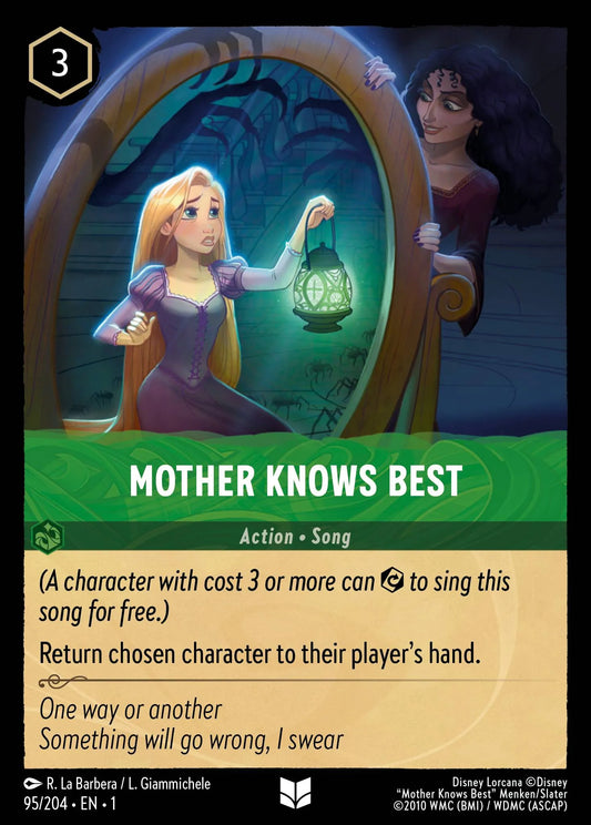 Mother Knows Best | The First Chapter #95 (Near Mint Foil) | Disney Lorcana Single Australia (Near Mint)