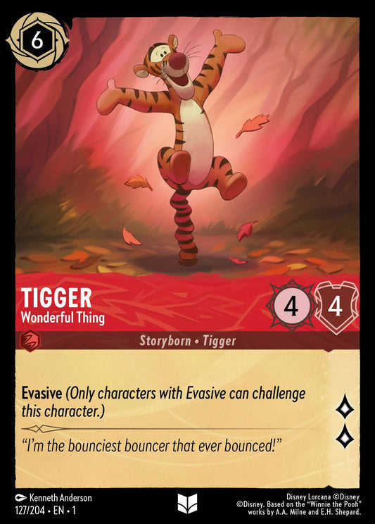 Tigger - Wonderful Thing | The First Chapter #127 (Near Mint) | Disney Lorcana Single Australia (Near Mint)