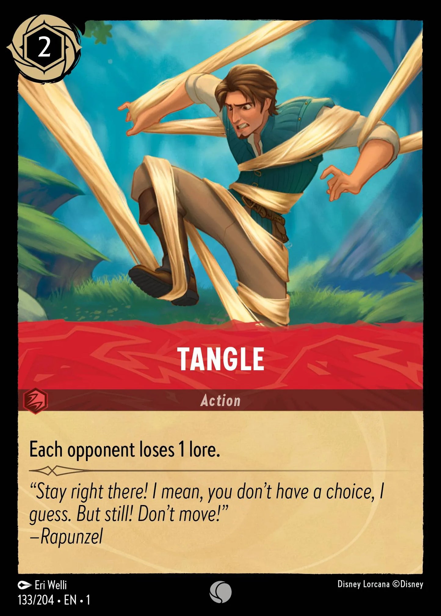 Tangle | The First Chapter #133 (Near Mint Foil) | Disney Lorcana Single Australia (Near Mint)