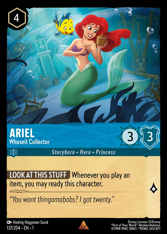 Ariel - Whoseit Collector | The First Chapter #137 (Near Mint Foil) | Disney Lorcana Single Australia (Near Mint)